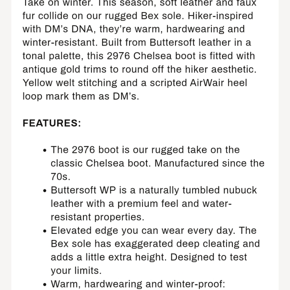 Dr Martens Butter Soft Fur Boots 1460 - Picture 7 of 13